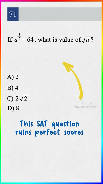 The SAT question that ruins perfect scores👀 #digitalsat #satprep