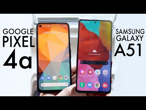 Google Pixel 4a Vs Samsung Galaxy A51! (Comparison) (Review)