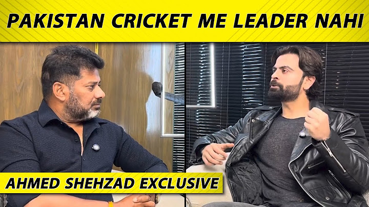 CAPTAINCY DESTROYED BABAR AZAM: AHMED SHEHZAD INTERVIEW WITH VIKRANT GUPTA