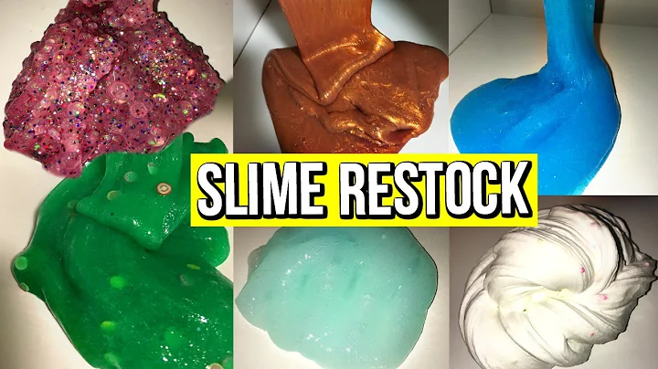 Unique Specialty Slimes Restocked! Don't Miss Out!
