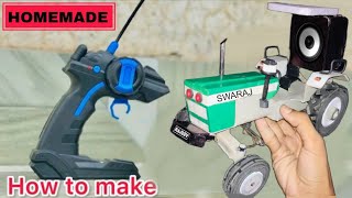 How to make tractor at home | how to make tractor at home with pvc pipe