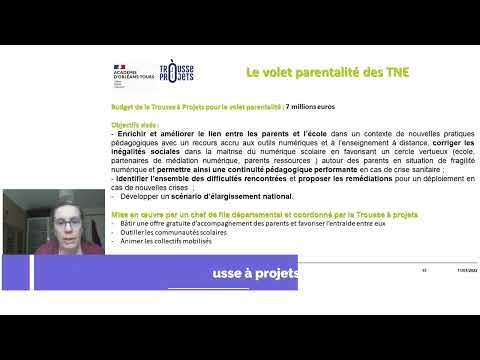 TNE - 06 : présentation des actions possibles du GIP Trousse à projets