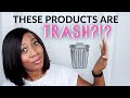 STASH OR TRASH?!? Natural Hair Product Empties! Would I RePurchase?!