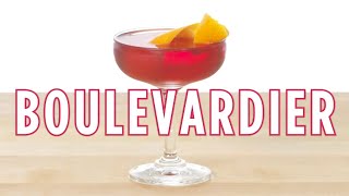 How To Mix Cocktail Boulevardier
