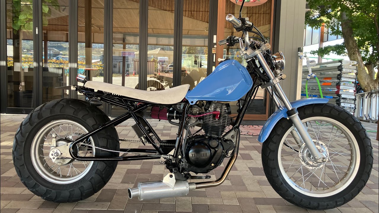 tw200カスタム チョッパー リジット スカチューン