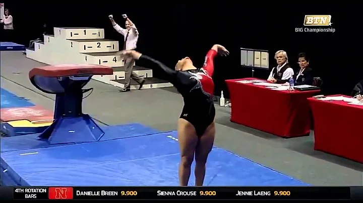Michelle Burns (Ohio State) 2016 Vault Big Ten Cha...