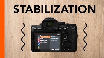 Sony A7S III, A7IV, FX3, FX30 - Image Stabilization (IBIS) Settings