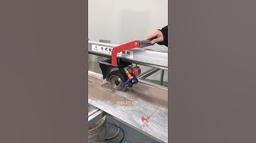 Cắt góc vuông gạch xương đá đơn giản bằng máy cắt gạch XINKAI Z2 XS #maycatgachxinkai #maycatda