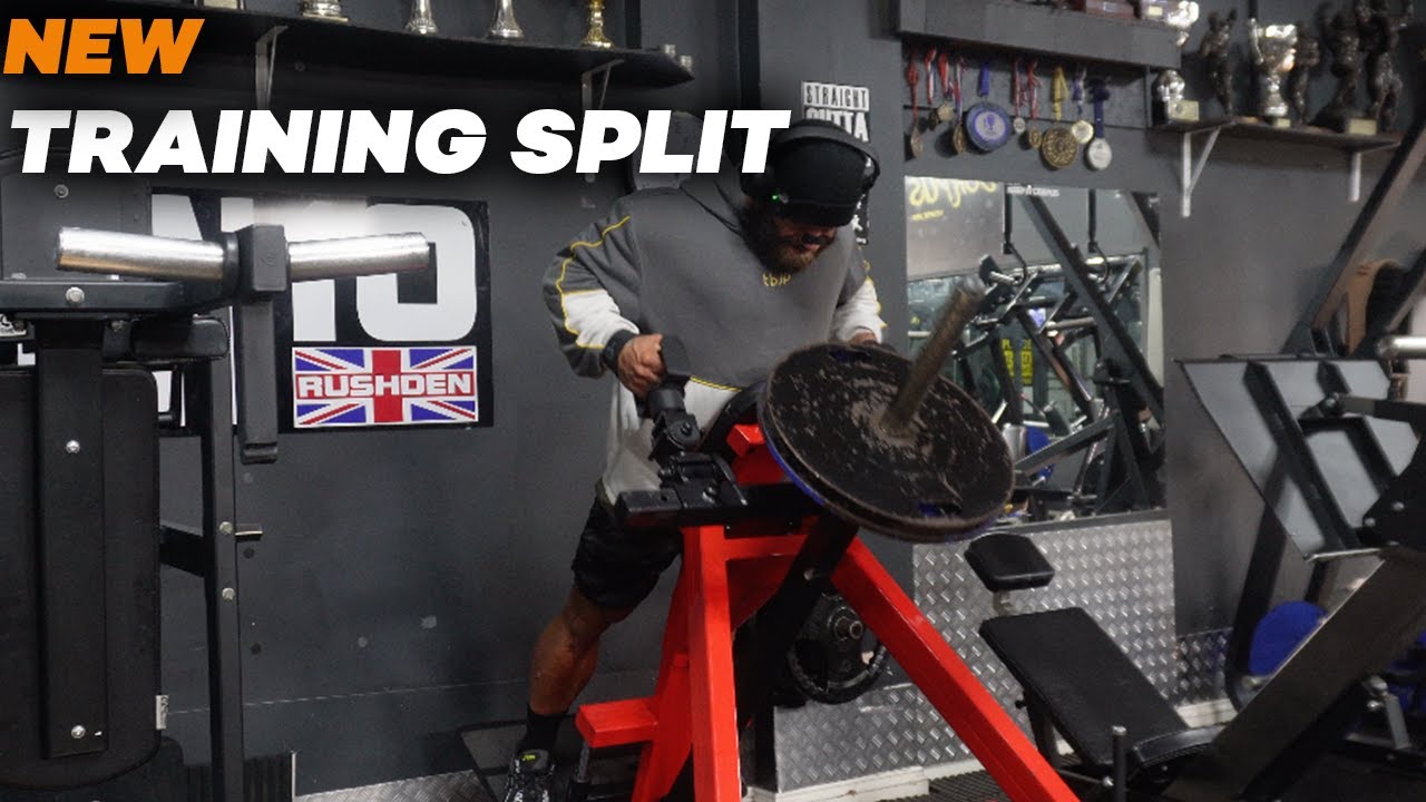 MY NEW TRAINING SPLIT ! - YouTube
