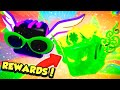 Getting GALACTIC SHOCK AND OVERSEER from St. Patrick's Rewards in Roblox Bubble Gum Simulator!