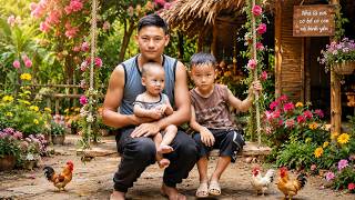 Download lagu CEO Trieu Duong and his two sons live a simple life in a forest, but find happiness in their swing