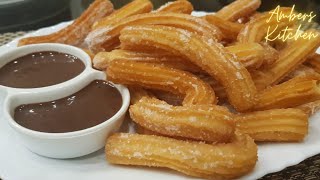 Churros | Churros with chocolate Dip | churros recipe