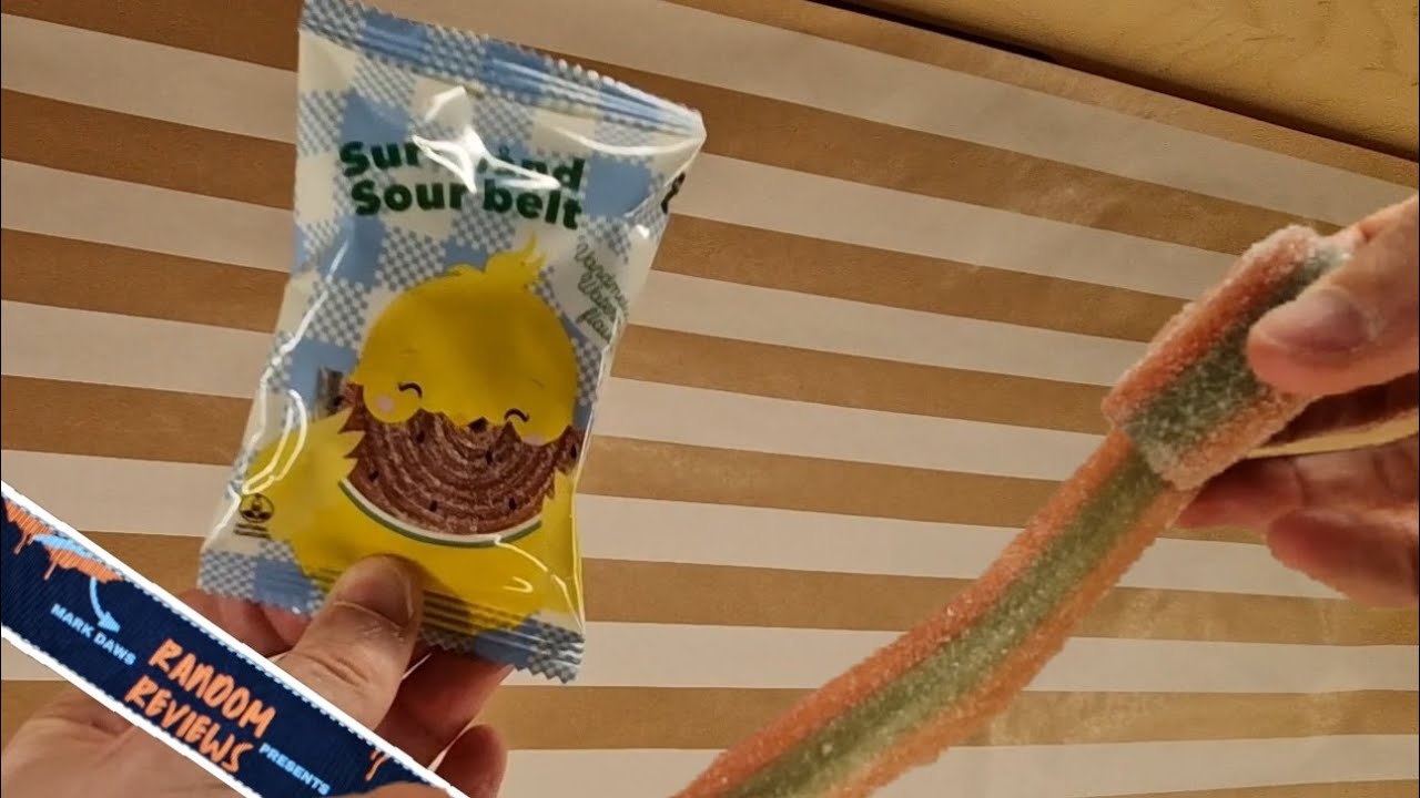 Flying Tiger Sour Belt Watermelon - Random Reviews