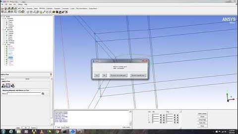 ICEM meshing o grid around 2d wing