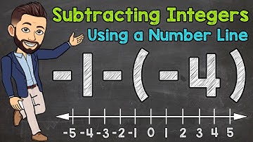 Subtracting Integers Using a Number Line | Math with Mr. J