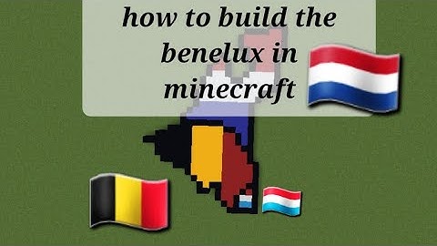 How to build a small scale world map in minecraft part 1