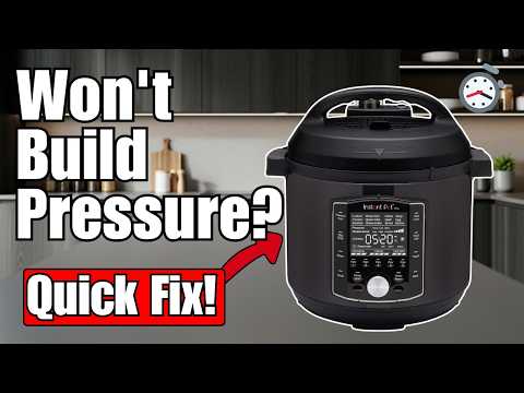 Instant Pot Pro Not Building Pressure Fast Fixes
