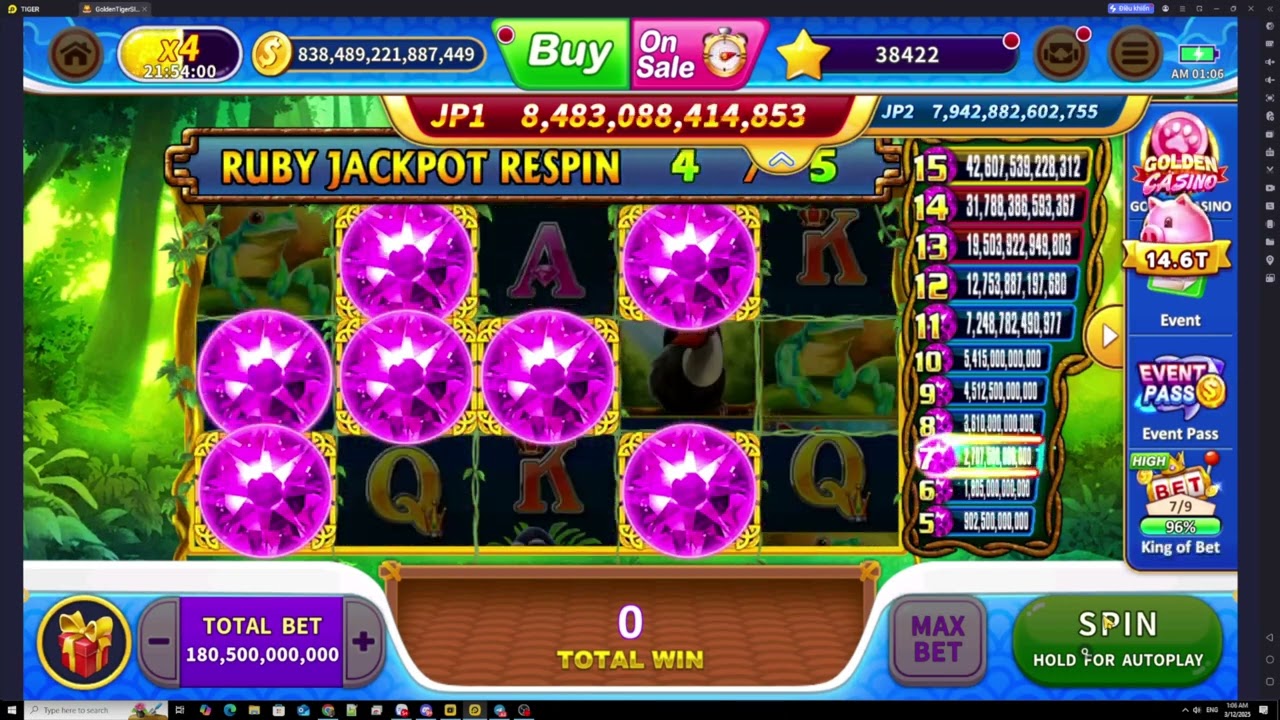 phimmoi net bị cấm ( Golden Tiger Slots) - Journey to reach 1,500,000,000,000,000 in one day | Part 36