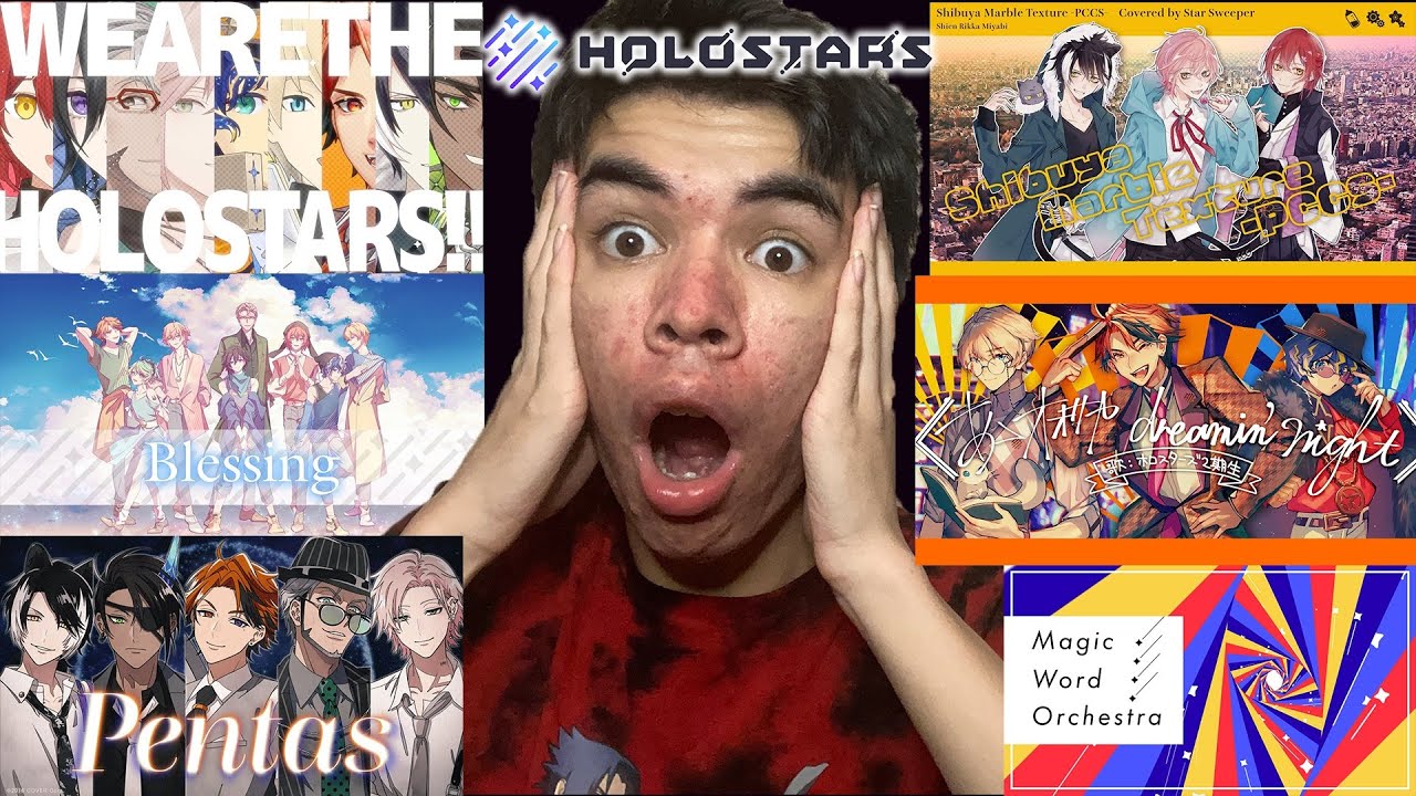 VTUBER FAN REACTS TO HOLOSTARS MUSIC FOR THE FIRST TIME YouTube