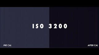 SENSOR CALIBRATION ISO TEST: BLACKMAGIC URSA MINI PRO 4.6K