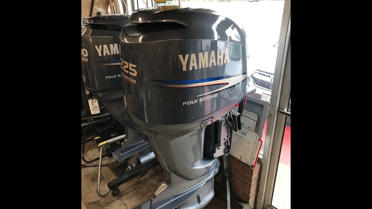 2004 Yamaha 225HP 4Stroke Outboard Just Serviced YouTube