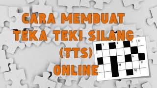 Cara membuat Teka Teki Silang (TTS) Online screenshot 4