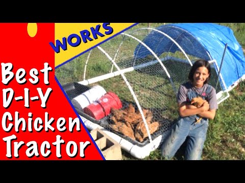 Best PVC Pipe Chicken Tractor For Pastured Poultry - Part 1 (EP-36)