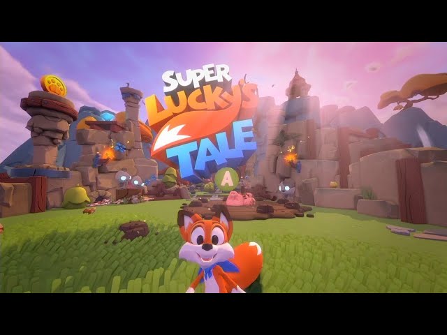 15 Minutes of Super Lucky's Tale Gameplay on Xbox One X - YouTube
