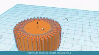 1 5 Tinkercad  Engranajes   Función Ctrl D