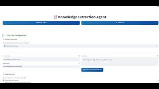 Knowledge extraction AI tool