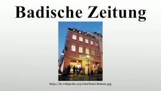 Badische Zeitung