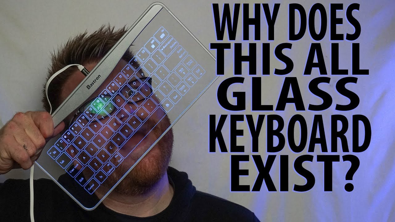 Bastron B6 Glass Touch Smart Keyboard Review - YouTube