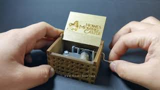Howls Moving Castle Music Box By Honnebox