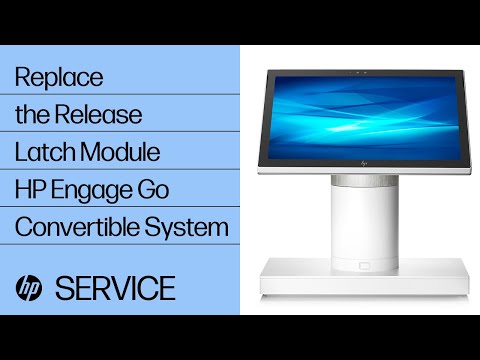 Replace the Release Latch Module | HP Engage Go Convertible System | HP