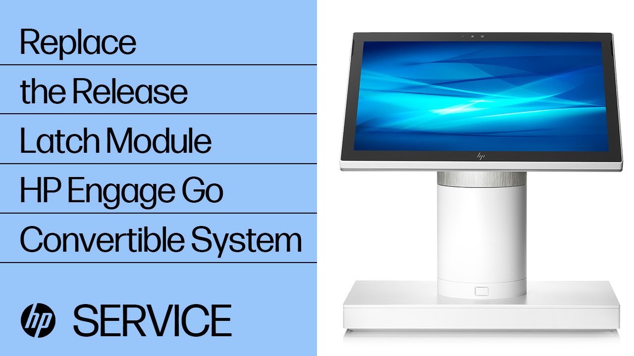 how to change wifi password How to Replace the Release Latch Module | HP Engage Go Convertible System
