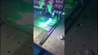 PVC Rubber Shoe Label Production – Automatic Dispensing Robot in Action