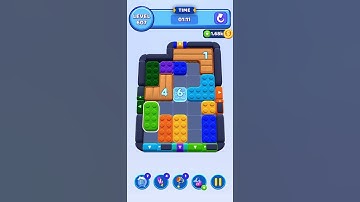 Color Block Jam Updated Level 607 #colorblockjamgame #colorblockjam #walkthrough #games #fungame