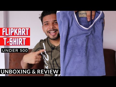 Flipkart T-shirt for men (2021) | Unboxing & review | Best T-shirt for men Online in India |