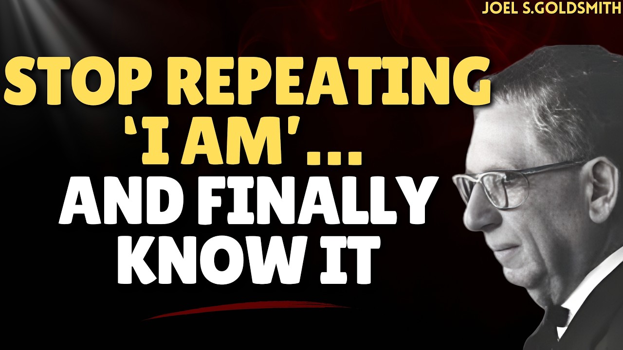 Stop Using “I AM” as a Technique—**The Silent Secret to God-Realization (Joel S. Goldsmit)