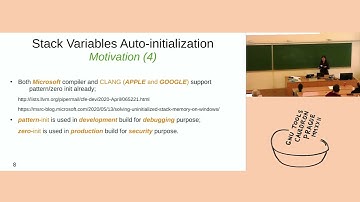Security Improvement in the GNU Toolchain - GNU Tools Cauldron 2022