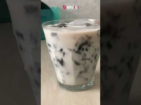 CARA MEMBUAT MINUMAN KEKINIAN, ES LUMUT CUMA 4 BAHAN