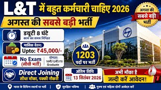 L&T Recruitment 2026 | L&T New Hiring 2026 | Private Job Vacancy 2026 | NO EXAM | Latest Job 2026 screenshot 5