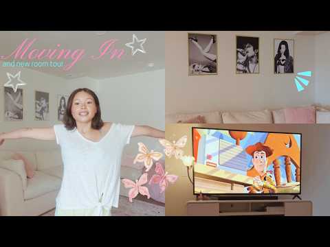 moving in + new room tour