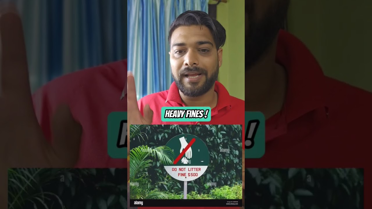 5 Things Banned In Singapore 🥵 