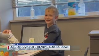 Parents blindsided by closure of Columbus Speech and Hearing Details