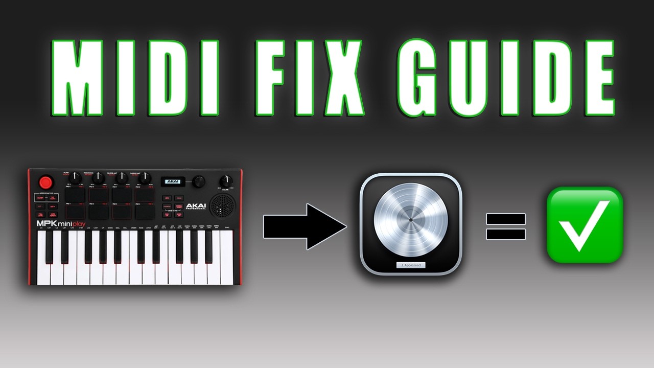 How To Fix ANY MIDI Keyboard Issue in Logic Pro - YouTube
