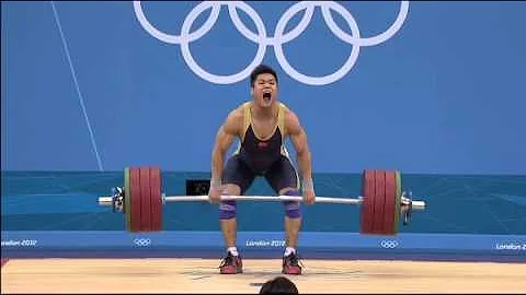 Lu xiaojun   Clean and jerk world record 204 kg