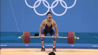 Lu xiaojun  Clean and jerk world record 204 kg