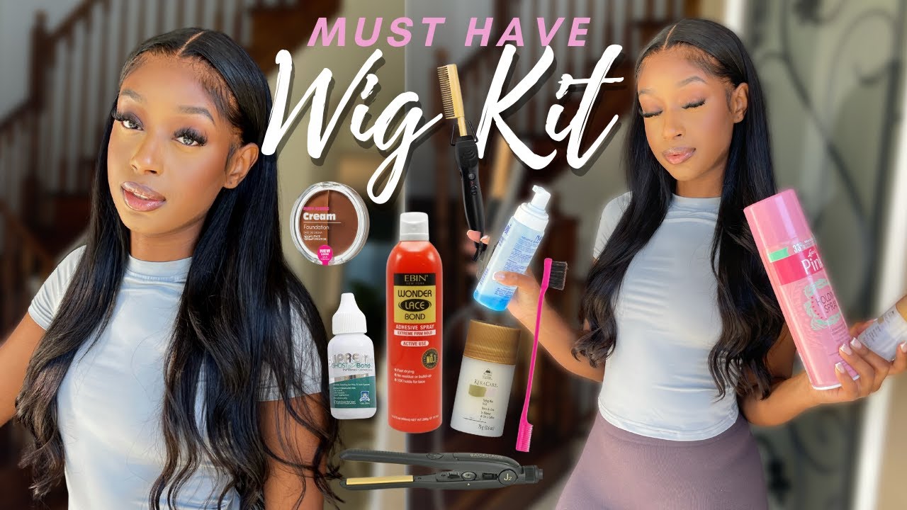 Our Wig Kits come with the top 12 things you need to lay your lace