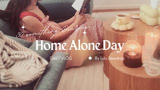 Tranquil Solo Day: Coffee, Kaya Toast, Tofu Lunch, Evening Routine | Home Vlog 【中字】